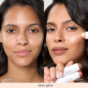 Julep Sheer Glow Skip The Brush Cream to Powder Blush 2-in-1 Blush & Lip Stick